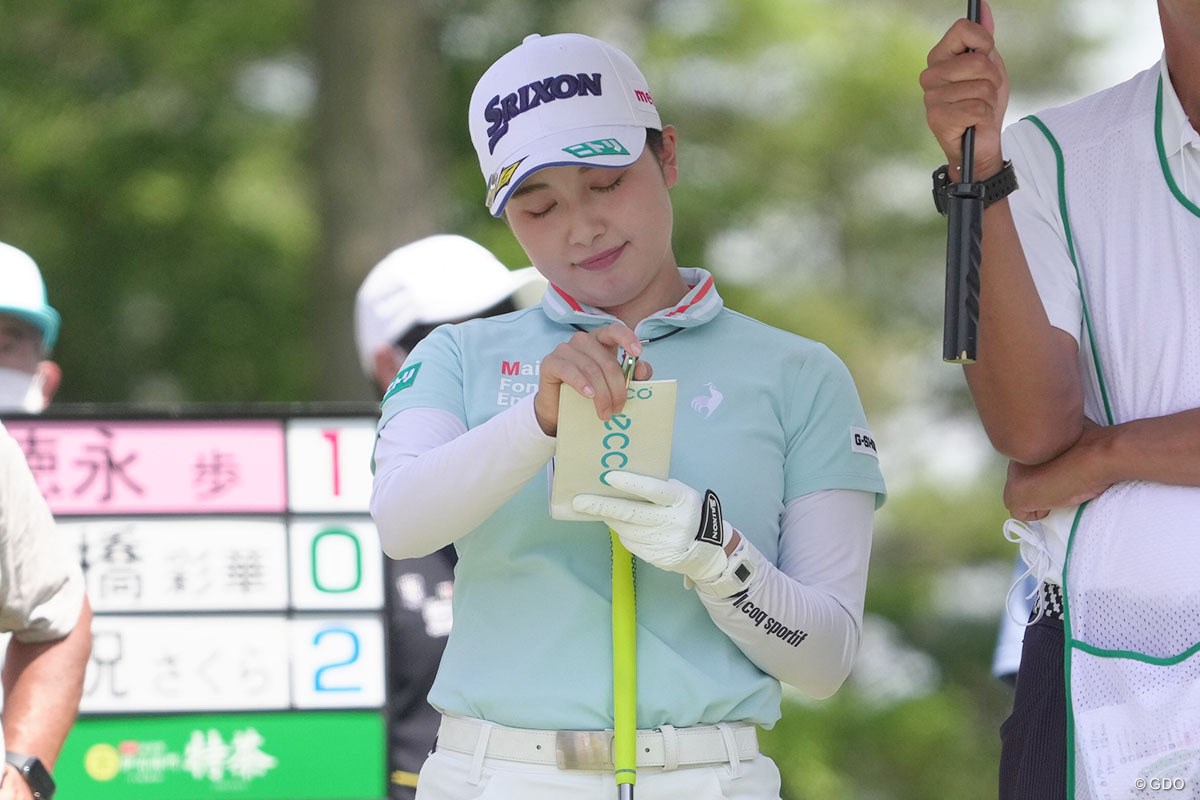 2022年 宮里藍サントリーレディスオープンゴルフトーナメント 初日 小祝さくら