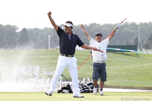 2010年長嶋茂雄 INVITATIONAL セガサミーカップゴルフトーナメント 最終日 小山内護