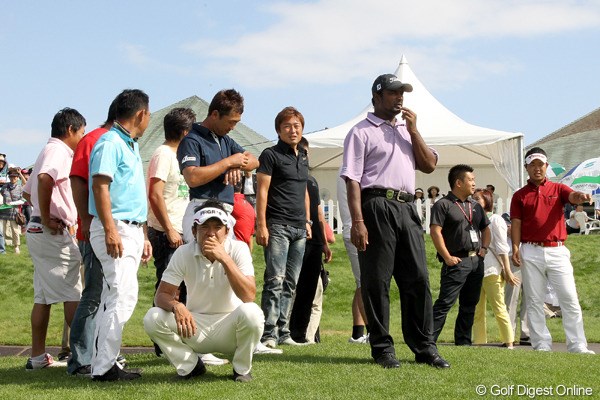 2010年長嶋茂雄 INVITATIONAL セガサミーカップゴルフトーナメント 最終日 仲間たち