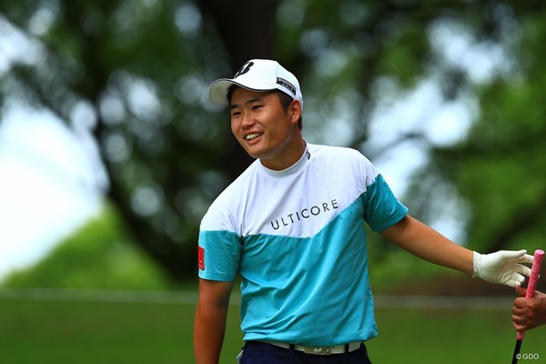 2022年 ASO飯塚チャレンジドゴルフトーナメント 3日目 長野泰雅 19歳の長野泰雅は逆転の希望を持って3日目を終えた