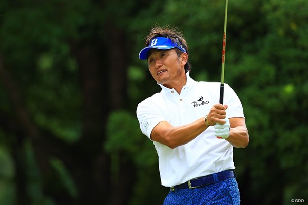 2022年 ASO飯塚チャレンジドゴルフトーナメント 3日目 宮本勝昌 今年8月にシニアになる