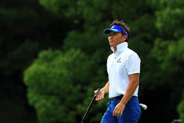 2022年 ASO飯塚チャレンジドゴルフトーナメント 3日目 宮本勝昌 49歳の宮本勝昌がベストスコアを記録した