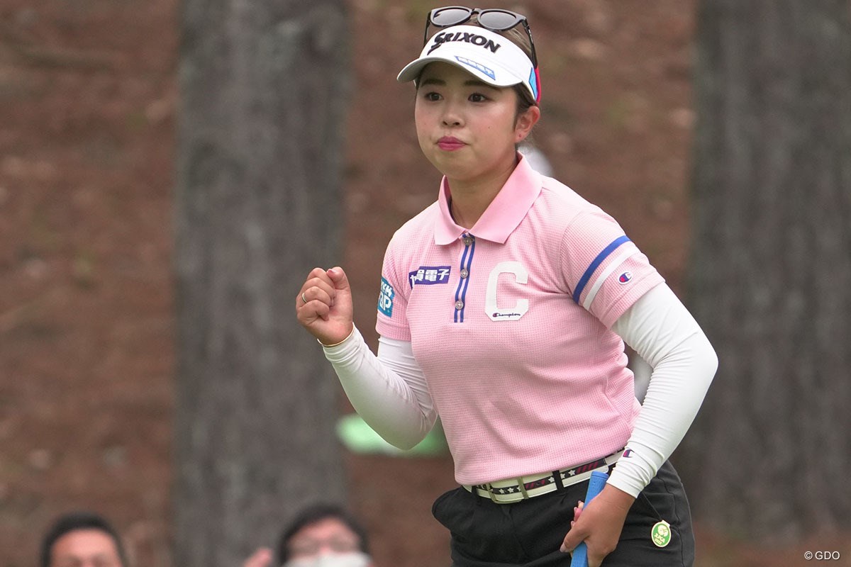2022年 宮里藍サントリーレディスオープンゴルフトーナメント 3日目 山下美夢有