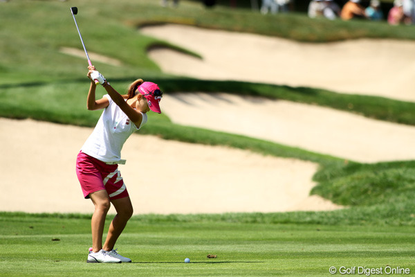 桃子、22位タイへ後退「オーバーパーは悔しい」