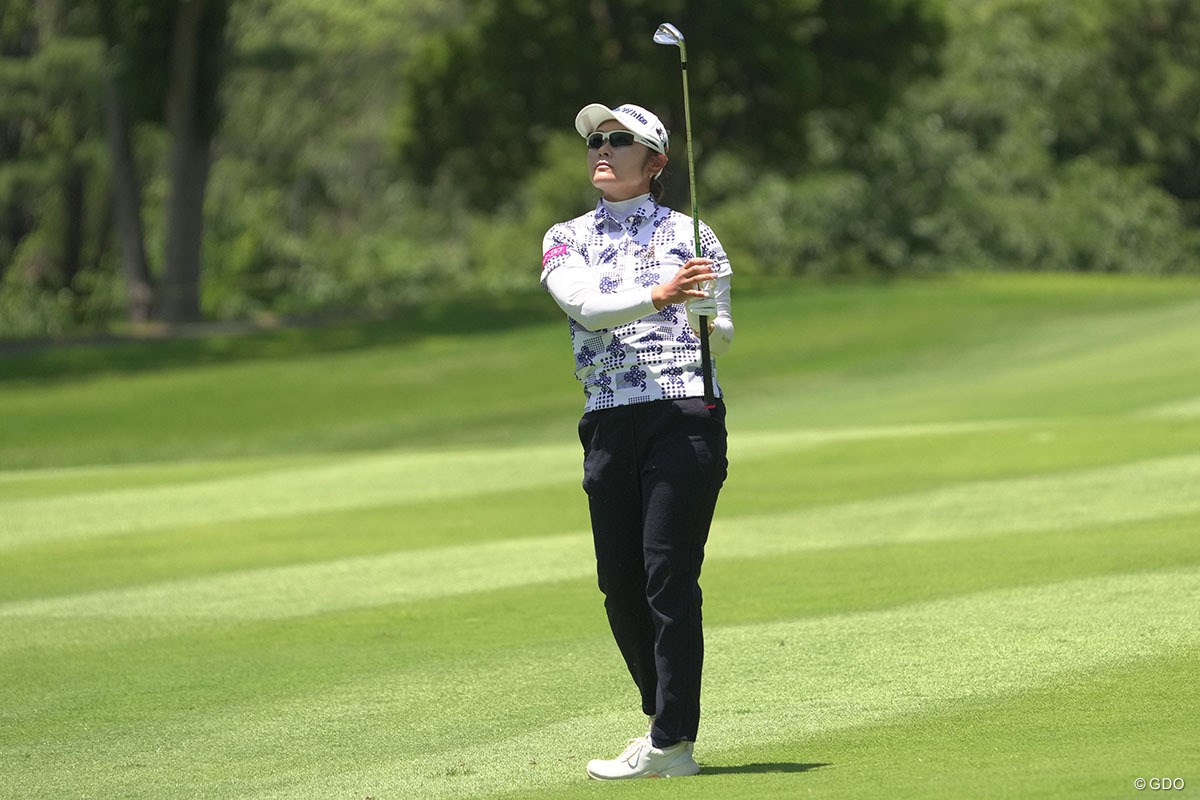 2022年 宮里藍サントリーレディスオープンゴルフトーナメント 最終日 藤田さいき