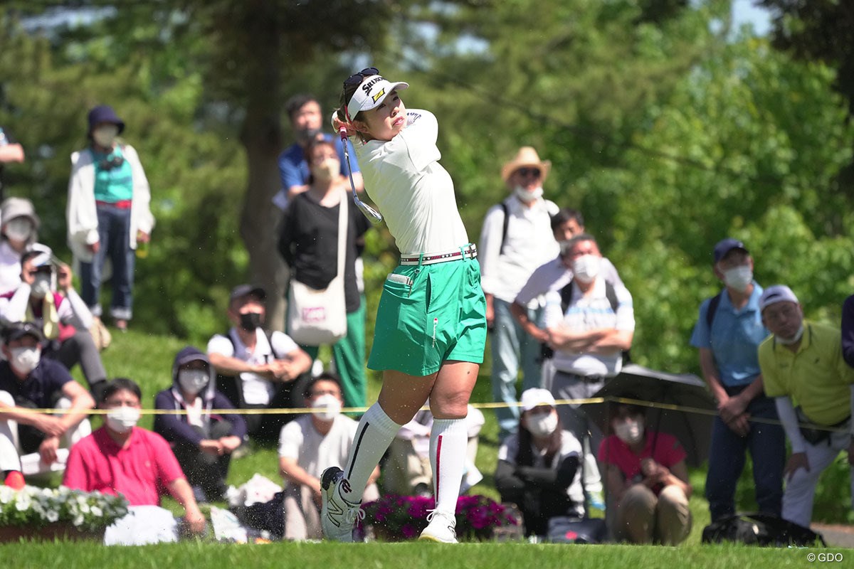 2022年 宮里藍サントリーレディスオープンゴルフトーナメント  最終日 山下美夢有