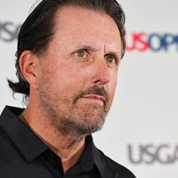 ミケルソンが「全米オープン」前の会見に臨んだ（USGA／Jeff Haynes） 2022年 全米オープン 事前 フィル・ミケルソン