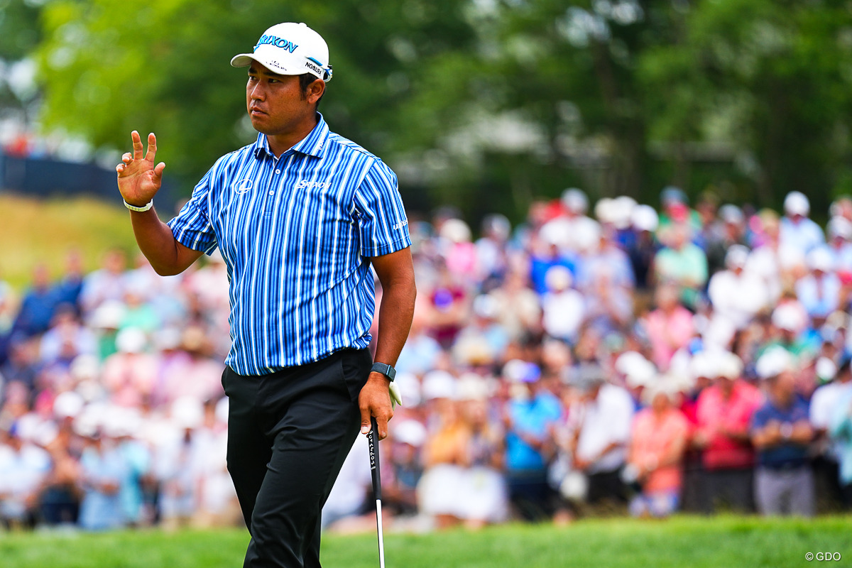 「ドタバタ」の初日はバーディ締め 松山英樹は最後に渾身ショット