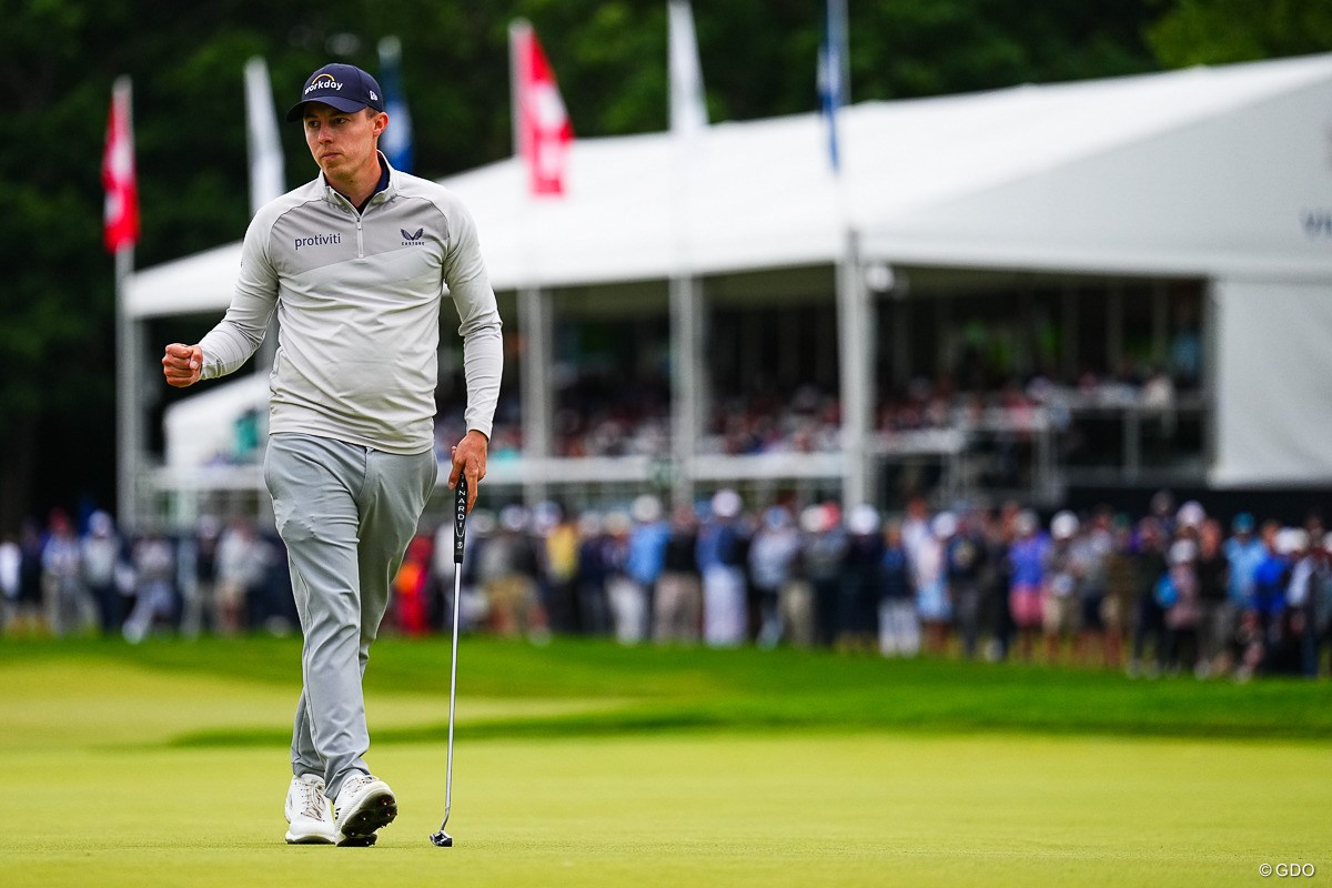 2022年 全米オープン  最終日 マシュー・フィッツパトリック