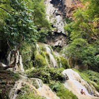 タイにあるエラワンの滝 2022年 BMWインターナショナルオープン 事前 エラワンの滝