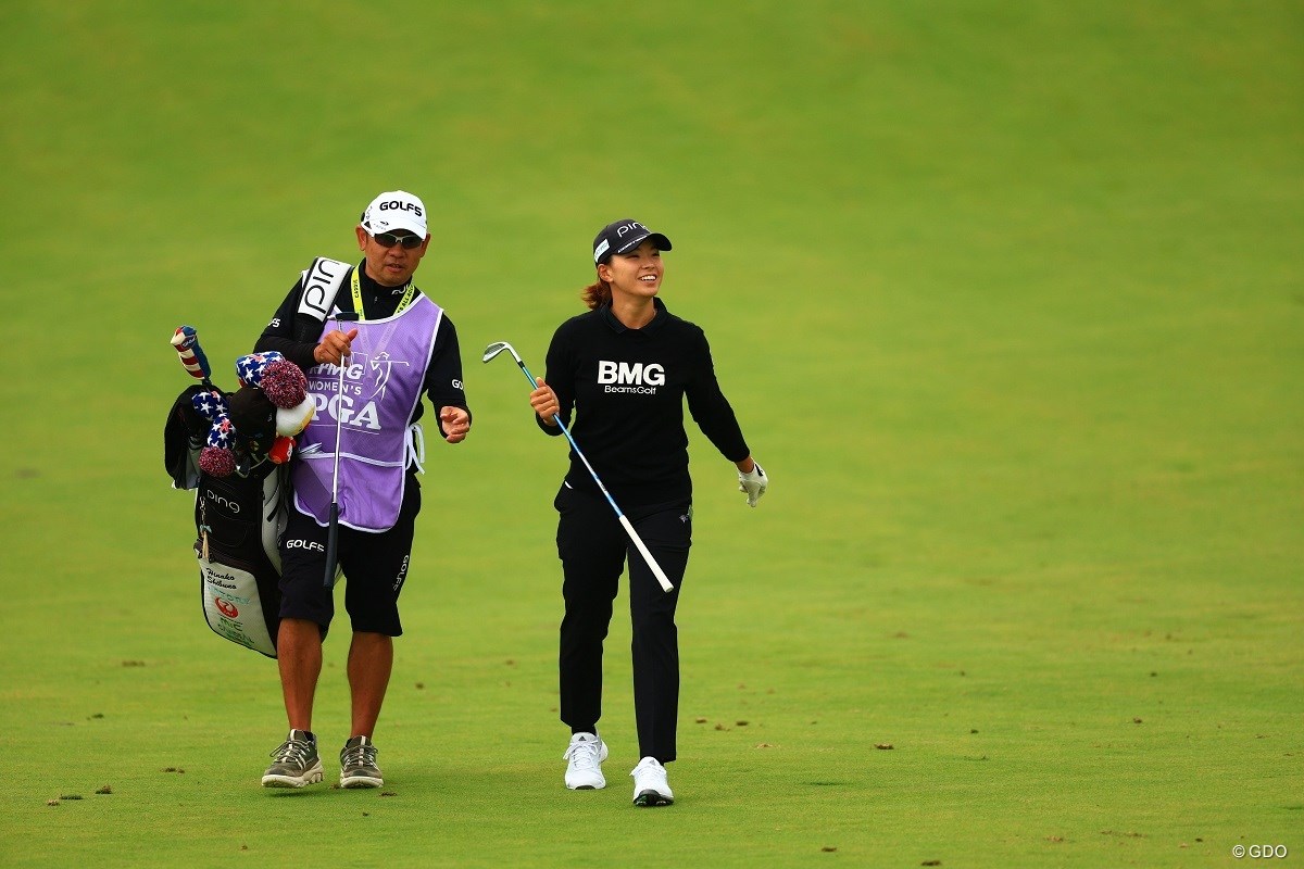 2022年 KPMG全米女子プロゴルフ選手権 初日 渋野日向子