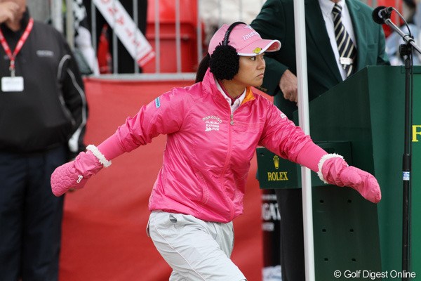 2010年 全英リコー女子オープン初日 宮里藍