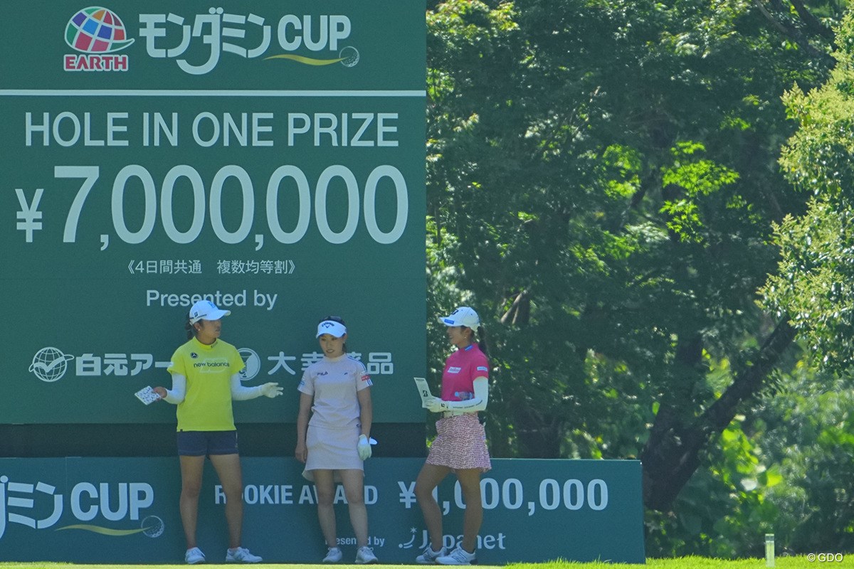 2022年 アース・モンダミンカップ 3日目 稲見萌寧 木村彩子 高木萌衣