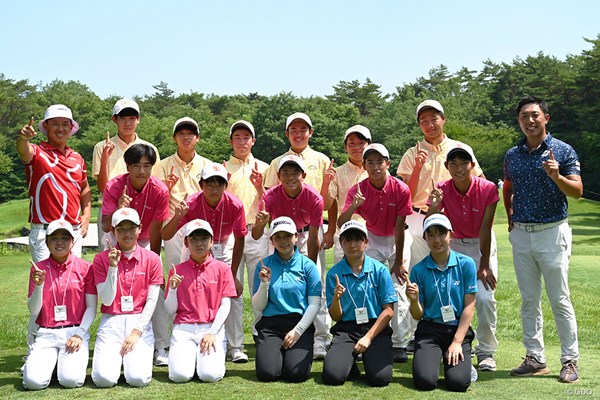2022年 ジャパンプレーヤーズチャンピオンシップ by サトウ食品 3日目 ジュニアゴルファー 未来の日本ゴルフ界を担うジュニアたち