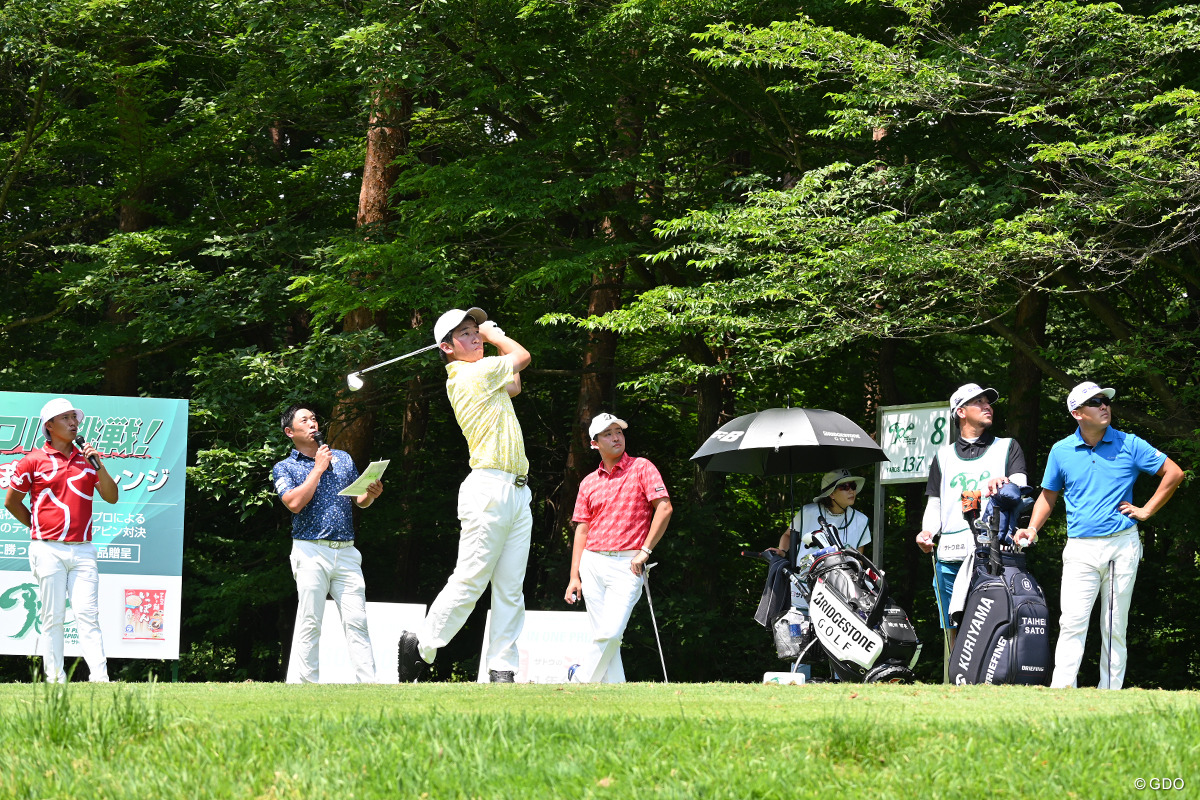 ニアピン対決でプロと真剣勝負 ジュニアゴルファーたちは何を感じた？