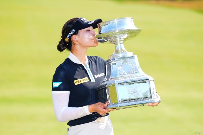 チョン・インジがメジャー3勝目を挙げた 2022年 KPMG全米女子プロゴルフ選手権 4日目 チョン・インジ