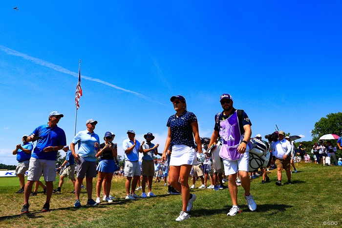 イヤー勝つと思ってたわー 2022年 KPMG全米女子プロゴルフ選手権 4日目 レキシー・トンプソン