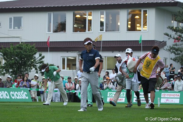 2010年 サン・クロレラ クラシック2日目 井上信、深掘圭一郎、谷原秀人