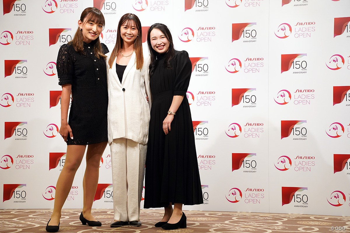 2022年 資生堂レディスオープン 事前 脇元華 金澤志奈 小祝さくら