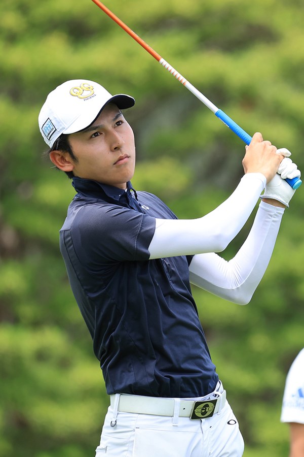 2022年 日本アマチュアゴルフ選手権 初日 小寺大佑 小寺大佑が単独首位発進（提供：JGA)