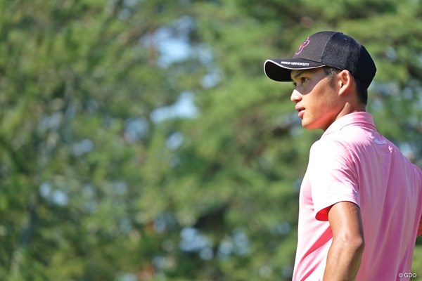 2022年 日本アマチュア選手権 最終日 古川龍之介 日大ゴルフ部の主将を務める