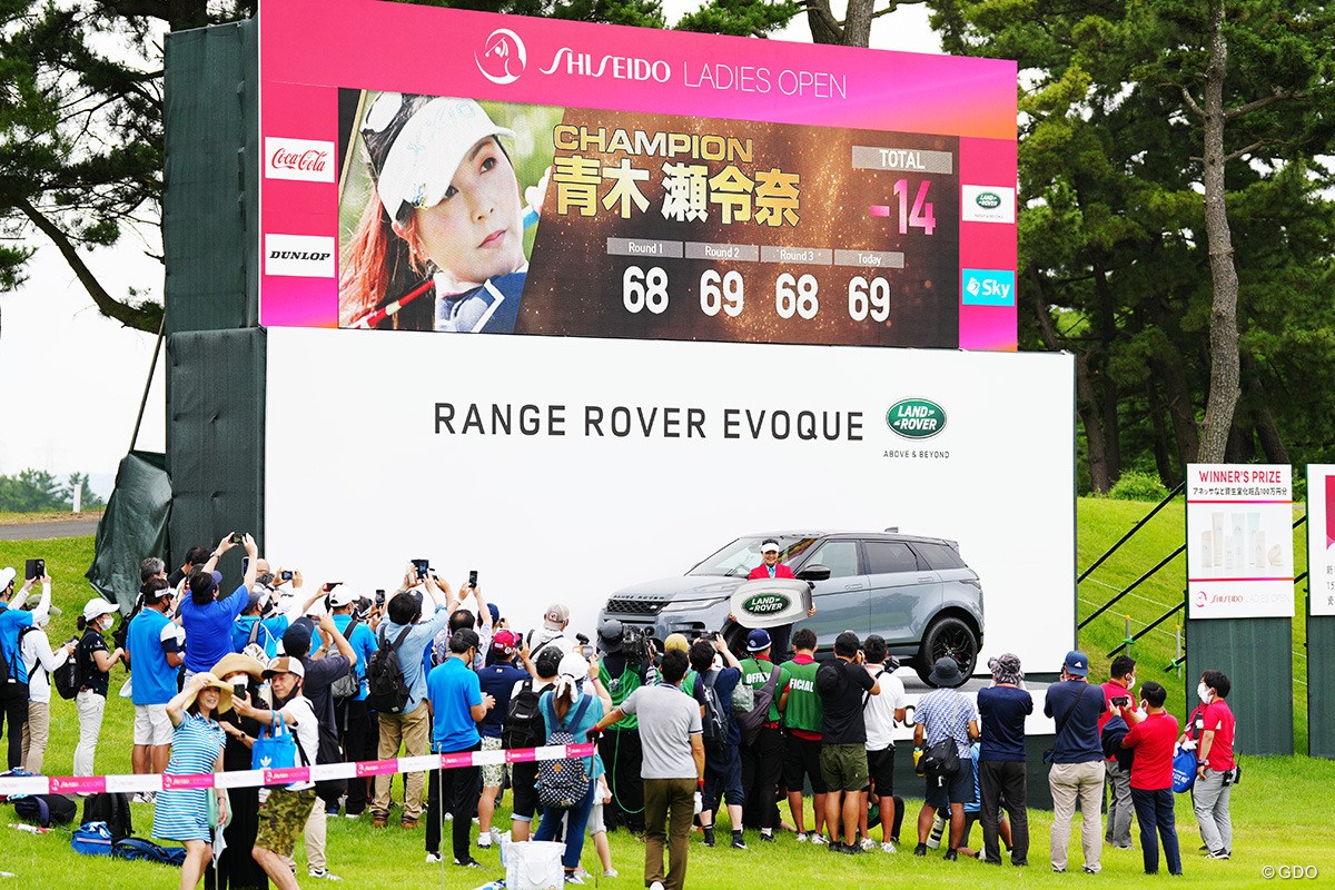 2022年 資生堂レディスオープン 最終日 青木瀬令奈
