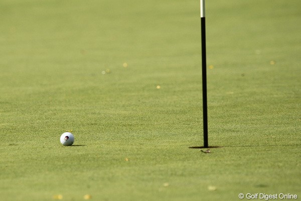 第3ラウンドは何度も石川遼のボールがピンそばで止まるシーンが見られた