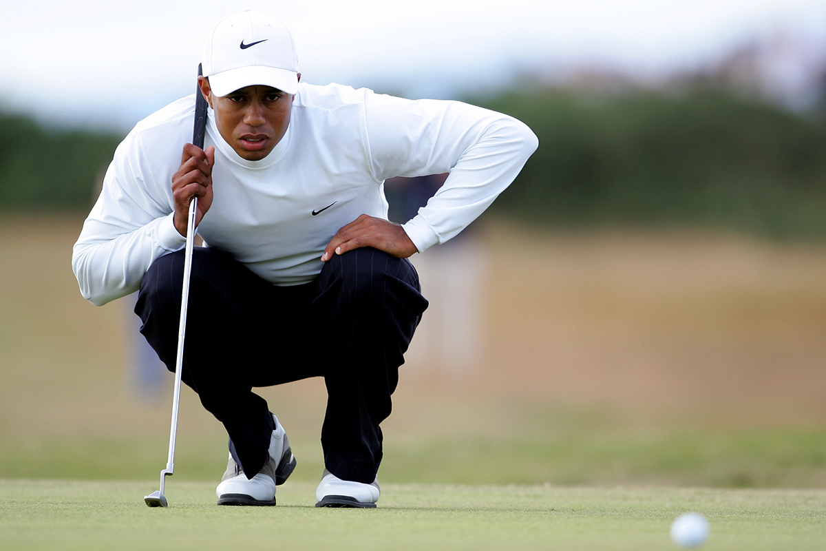 ウッズとセントアンドリュース ダブルグランドスラムを達成した2005年