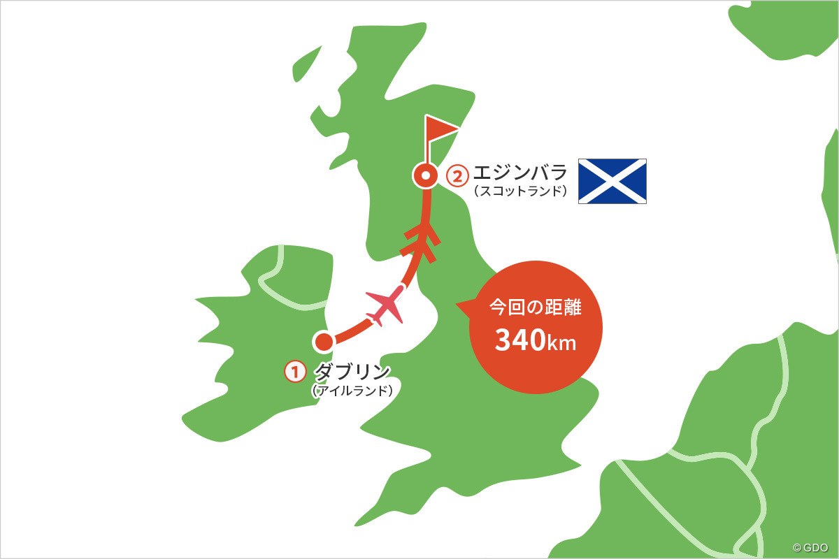 2022年 ジェネシス・スコットランドオープン 事前 川村昌弘マップ