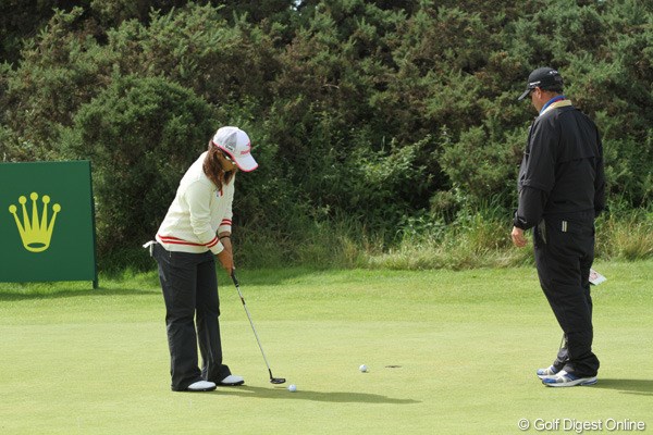 2010年 全英リコー女子オープン3日目 宮里美香