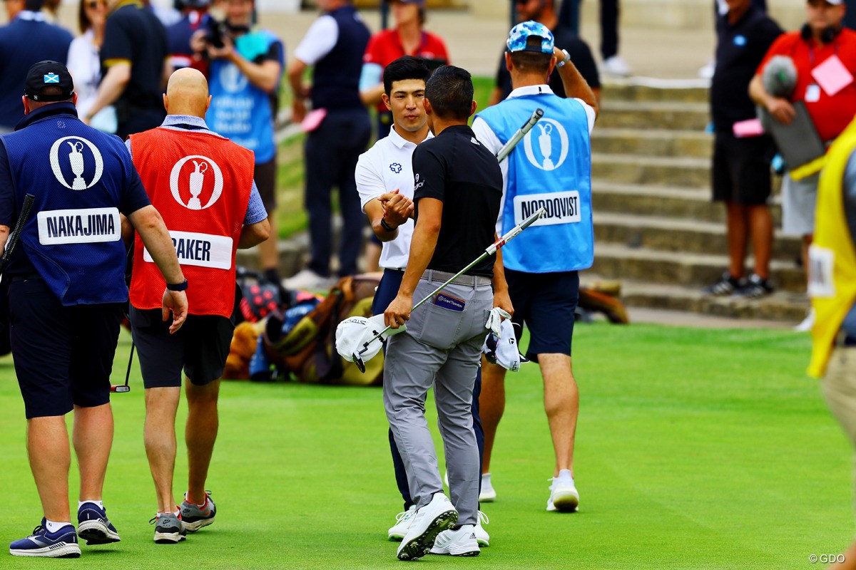 2022年 全英オープン 事前 中島啓太 コリン・モリカワ