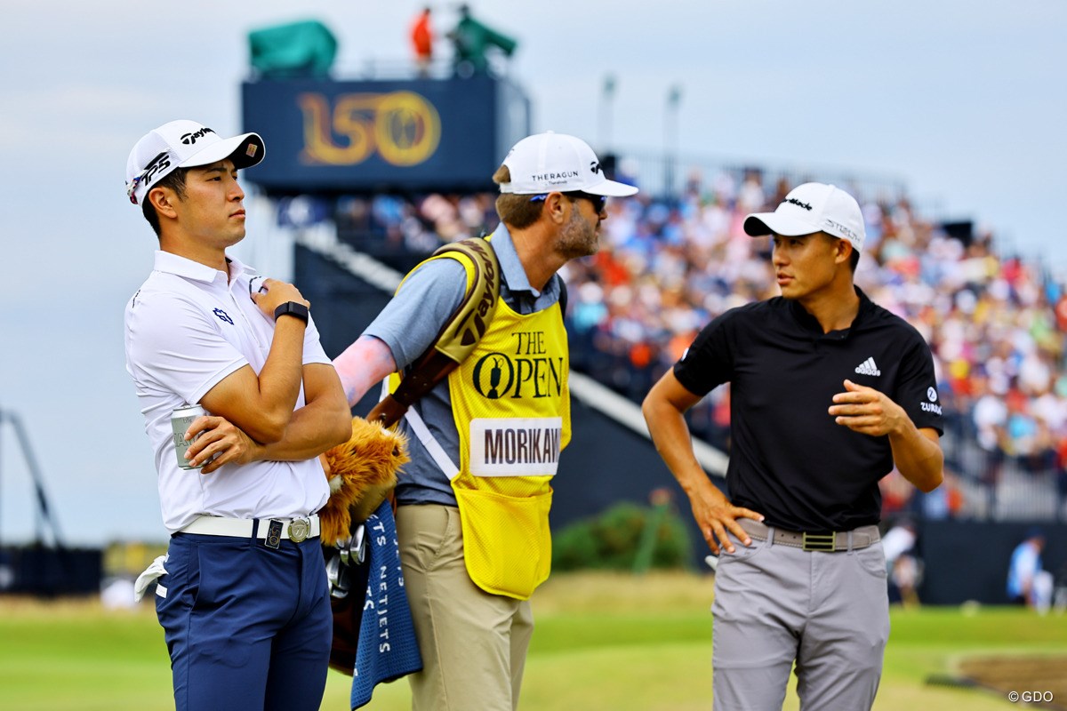 2022年 全英オープン 事前 中島啓太 コリン・モリカワ