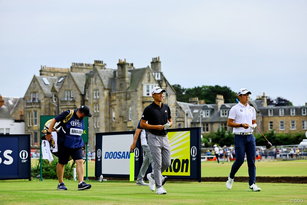 2022年 全英オープン 事前 コリン・モリカワ 中島啓太