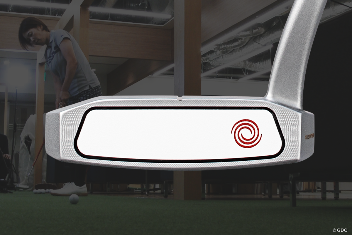 ホワイト・ホット OG パターを西川みさとが試打 強く入れてしまいがち