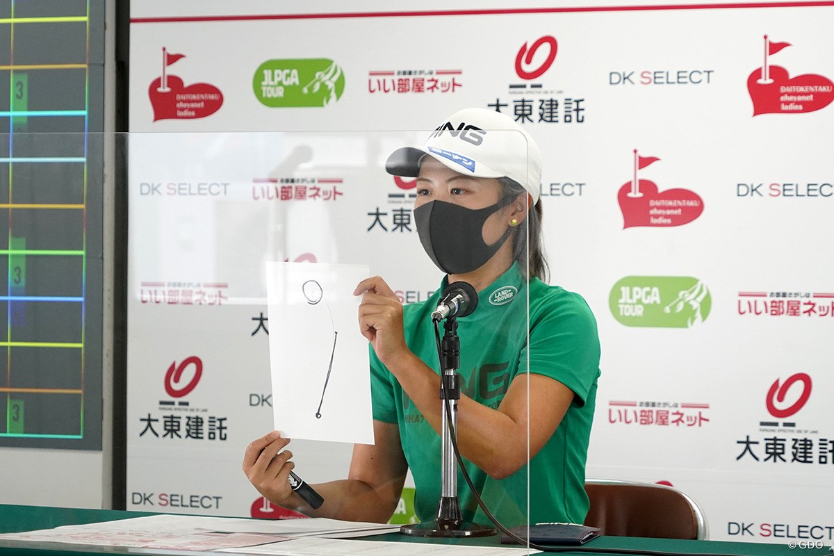 2022年 大東建託・いい部屋ネットレディス 初日 上野菜々子