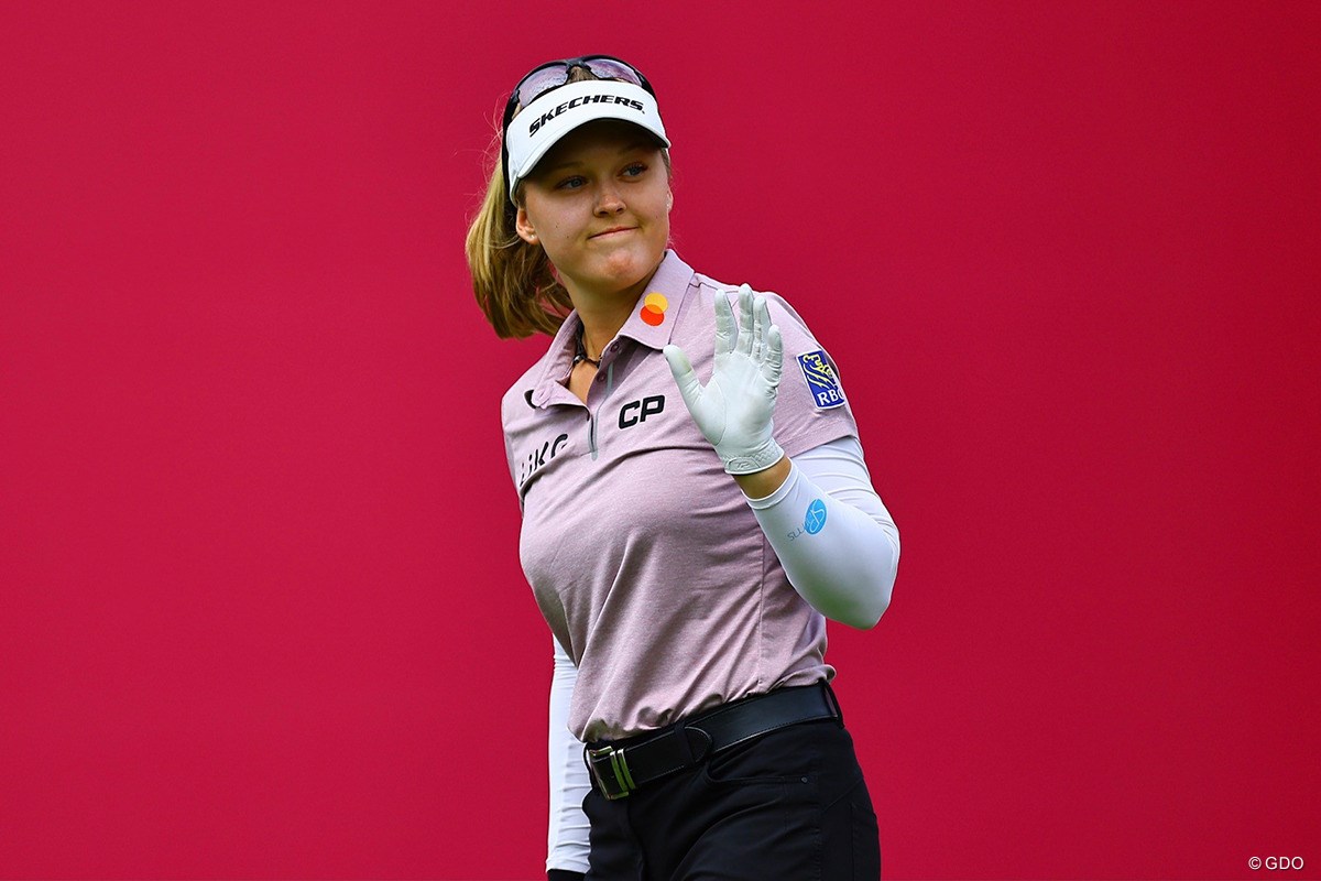 2022年 アムンディ エビアン選手権 3日目 ブルック・ヘンダーソン