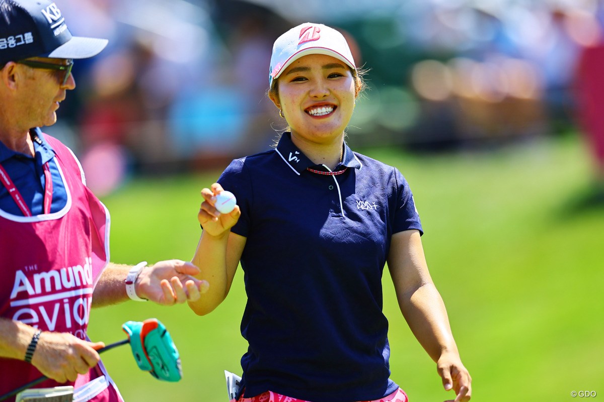 2022年 アムンディ エビアン選手権 最終日 古江彩佳