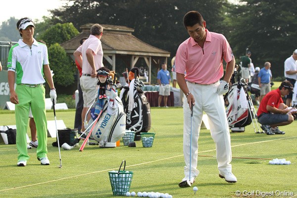 2010年 WGC ブリヂストンインビテーショナル 2日目 池田勇太＆石川遼