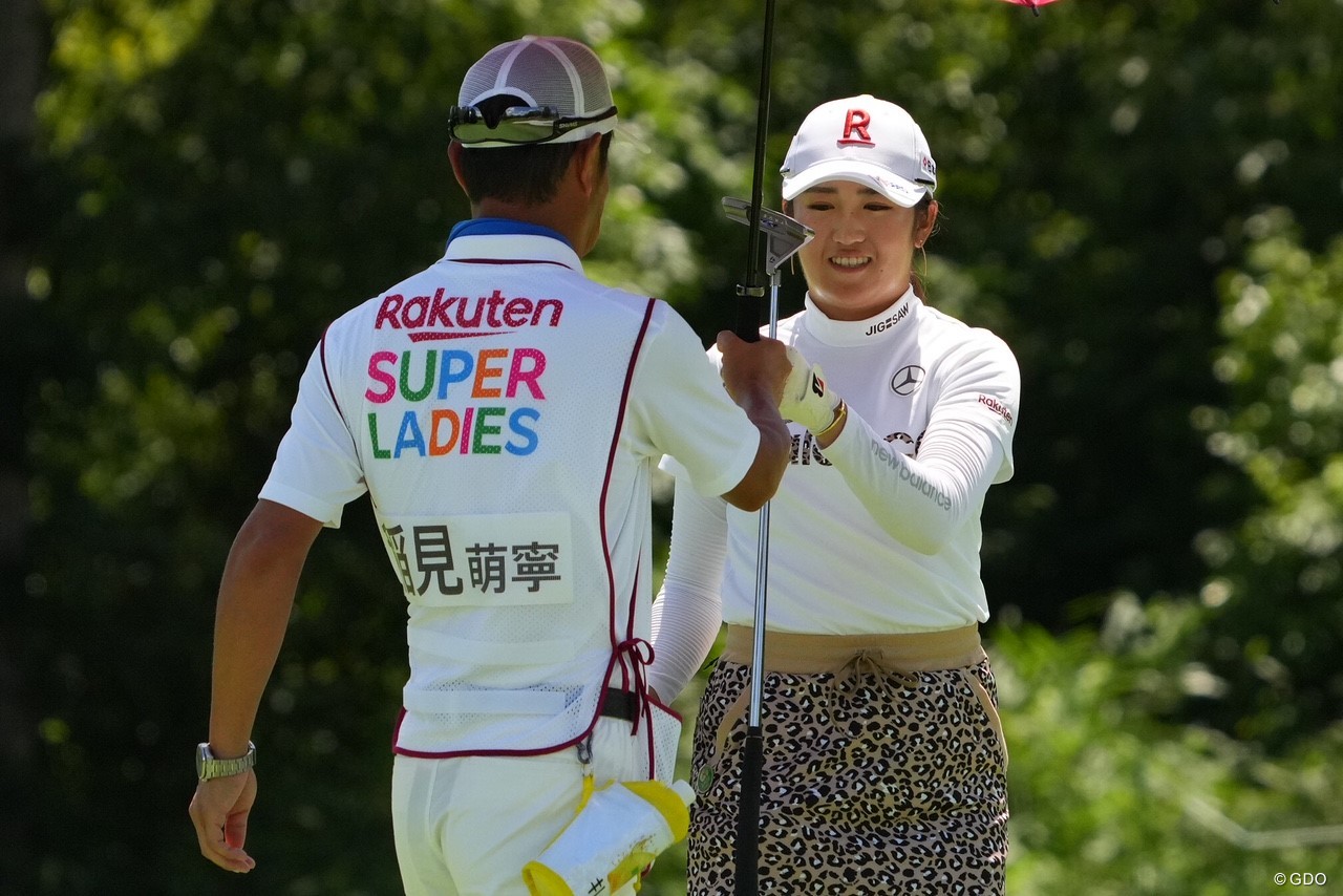ちょっと安心した」 ホステス稲見萌寧が大会コース記録 【国内女子