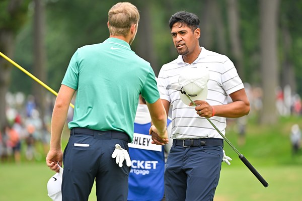 フィナウは今週もバーディを量産(Ben Jared/PGA TOUR via Getty Images)