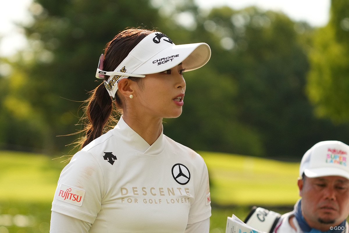 2022年 楽天スーパーレディース 2日目 柏原明日架