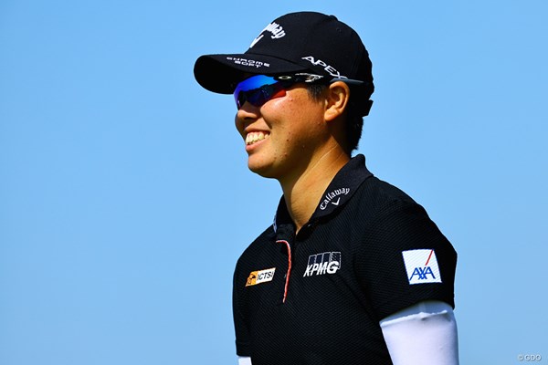 2022年 トラストゴルフ スコットランド女子オープン 2日目 笹生優花 今日も笑顔でラウンド
