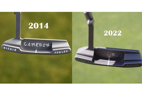 2022年 ロケットモーゲージクラシック  事前 リッキー・ファウラー 2014年と2022年のリッキー・ファウラーのパターの比較(提供：GolfWRX)