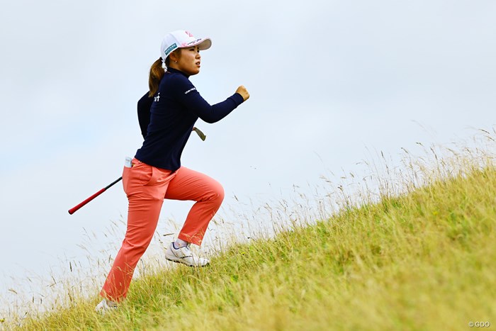 リンクスの風を味方に優勝争いへ 2022年 トラストゴルフ スコットランド女子オープン 3日目 古江彩佳