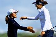 2022年 トラストゴルフ スコットランド女子オープン 3日目 古江彩佳 チョン・インジ