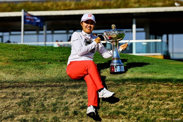 2022年 トラストゴルフ スコットランド女子オープン 最終日 古江彩佳 古江彩佳がスコットランドのリンクスで米ツアー初優勝