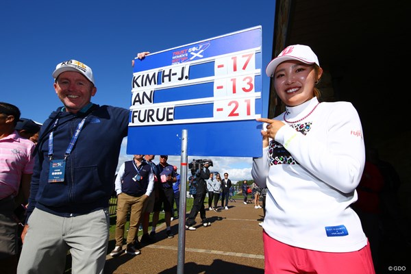 2022年 トラストゴルフ スコットランド女子オープン 4日目 古江彩佳 平場の試合とはいえ、優勝賞金は約4000万円ナリ
