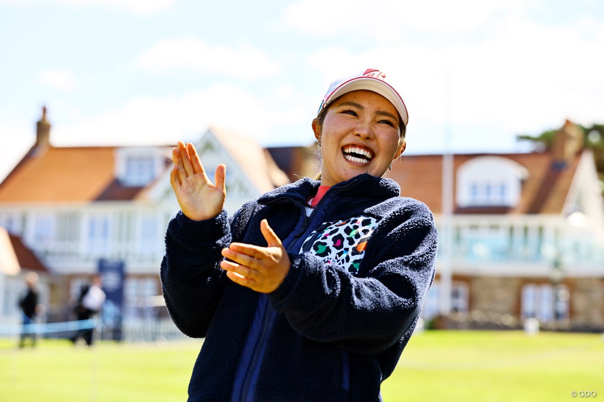 2022年 AIG女子オープン（全英女子）  事前 古江彩佳