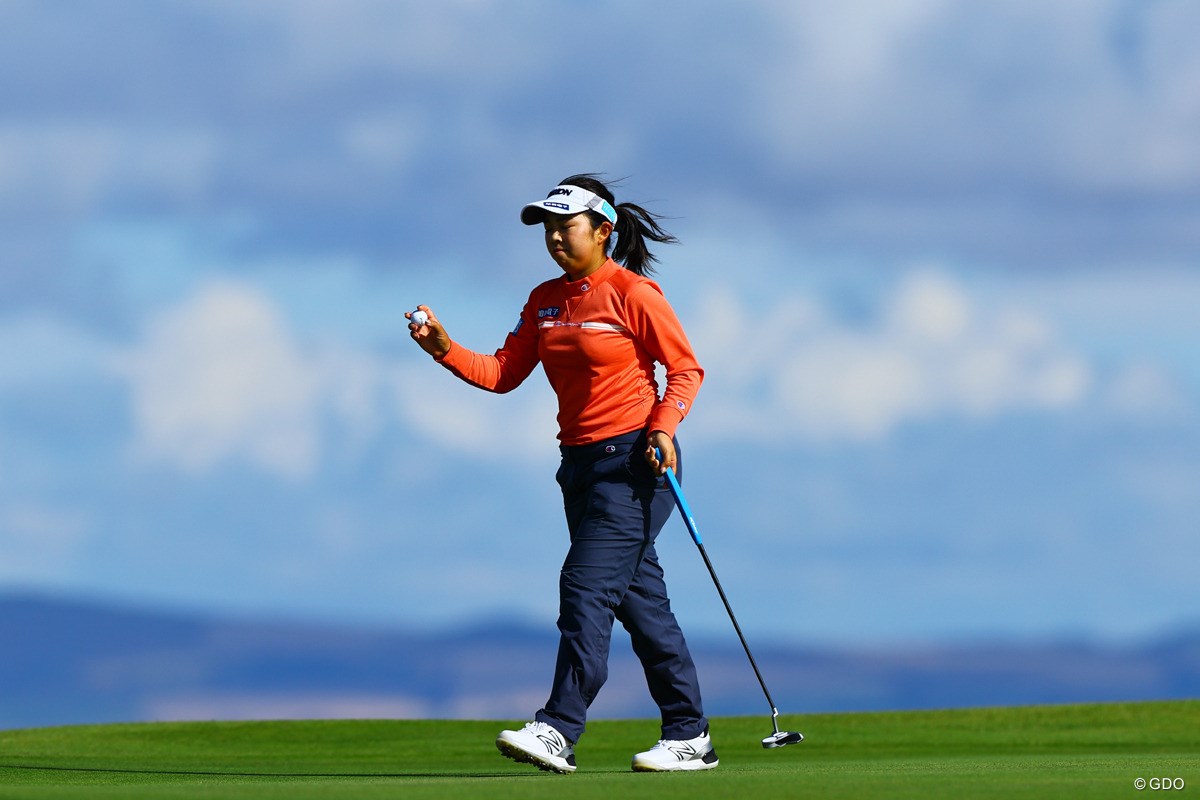 2022年 AIG女子オープン（全英女子） 初日 山下美夢有