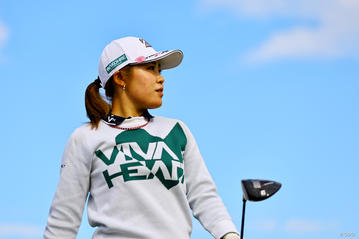 画像詳細 2022年 AIG女子オープン（全英女子） 初日 古江彩佳 渋野
